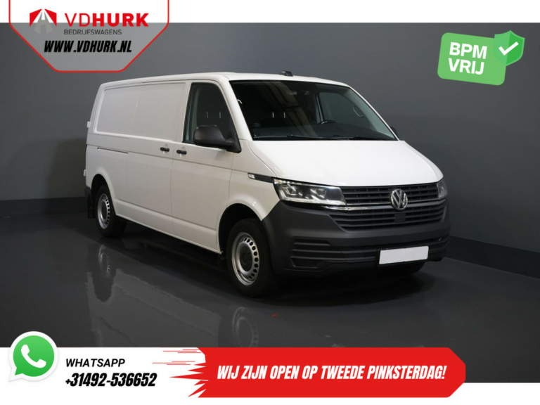 Volkswagen Transporter Furgón T6.1 2.0 TDI 150 CV DSG Aut. L2 2x Puerta corredera/ LED/ Seatverw./ Calefacción de pie/ Carplay/ 2.5t Remolque M.