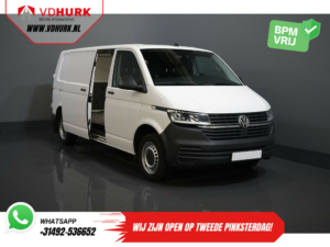 Volkswagen Transporter Bestelbus T6.1 2.0 TDI 150 pk DSG Aut. L2 2x Schuifdeur/ LED/ Stoelverw./ Standkachel/ Carplay/ 2.5t Trekverm.