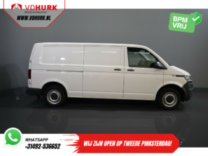 Volkswagen Transporter Bestelbus T6.1 2.0 TDI 150 pk DSG Aut. L2 2x Schuifdeur/ LED/ Stoelverw./ Standkachel/ Carplay/ 2.5t Trekverm.
