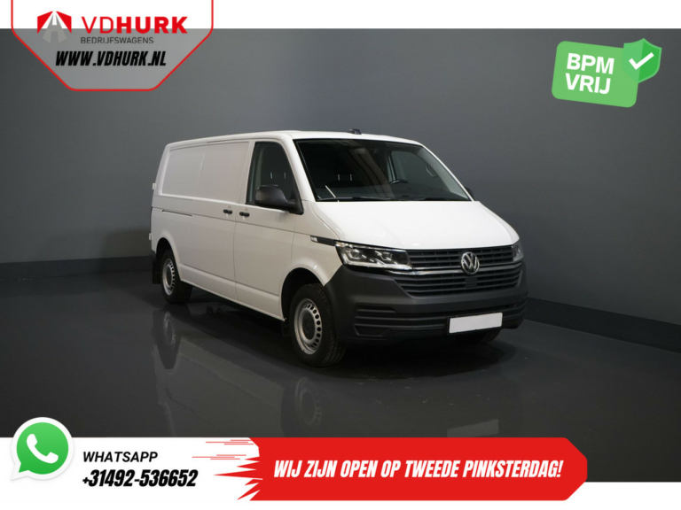 Volkswagen Transporter Furgoneta Volkswagen Transporter T6.1 2.0 TDI 150 CV DSG Aut. L2 2x Puerta corredera/ LED/ Seatverw./ Calefacción de pie/ Carplay/ 2,5t Remolque M.