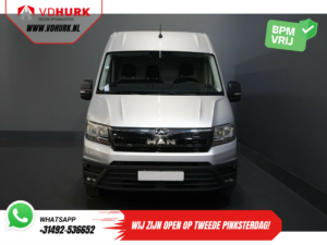 MAN TGE Van 35 2.0 140 KM DSG Aut. L3H3 tylna klapa/ 270gr. drzwi/ Gev.stoel/ Carplay/ Kamera/ Tempomat