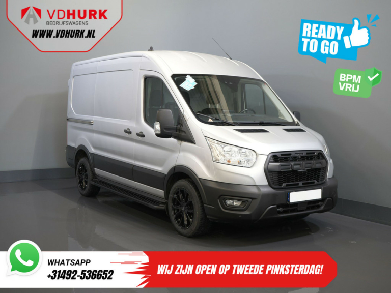 Ford Transit Van 330 2.0 TDCI 130 hp Aut. L2H2 BPM FREE! Ready2Go Adapt. Cruise/ NL Auto/ Carplay/ Camera/ PDC/ Towbar