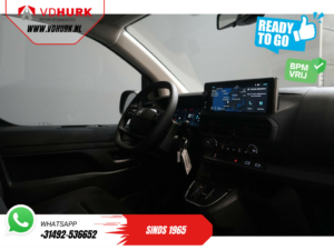 Citroën Jumpy Van 2.0 HDI Aut. 180 KM DC Double Cab L3 BPM GRATIS! 2x drzwi przesuwne/ Virtual Cockpit/ Carplay/ Kamera/ Navi/ PDC/ Cruise/ Airco