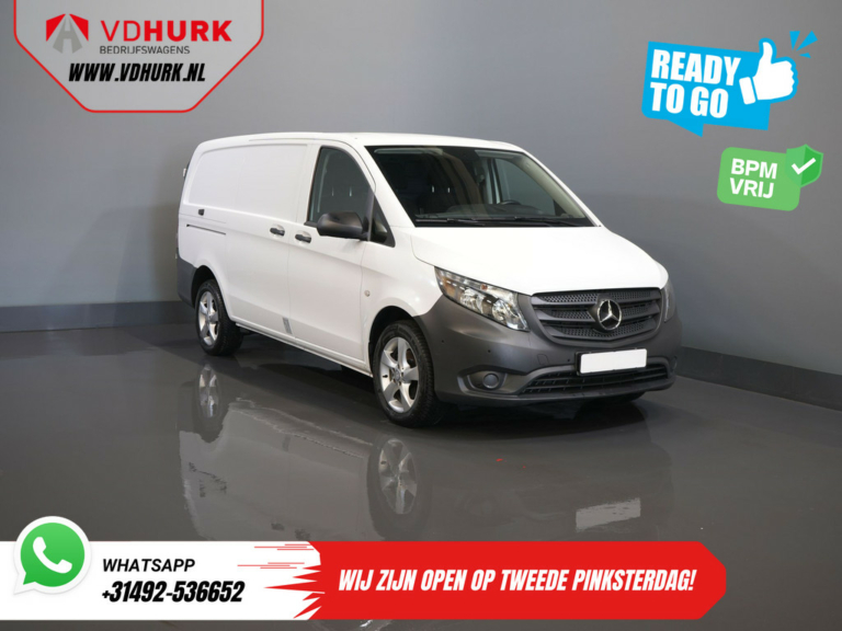Mercedes-Benz Vito Van 114 CDI L2 BPM FREE! 270gr. Doors/ Seat heating/ Navi/ Carplay/ PDC/ Cruise/ Airco