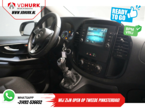 Mercedes-Benz Vito Bestelbus 114 CDI L2 BPM VRIJ! 270gr. Deuren/ Stoelverw./ Navi/ Carplay/ PDC/ Cruise/ Airco