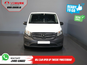 Mercedes-Benz Vito Bestelbus 114 CDI L2 BPM VRIJ! 270gr. Deuren/ Stoelverw./ Navi/ Carplay/ PDC/ Cruise/ Airco