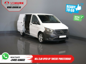 Mercedes-Benz Vito Bestelbus 114 CDI L2 BPM VRIJ! 270gr. Deuren/ Stoelverw./ Navi/ Carplay/ PDC/ Cruise/ Airco