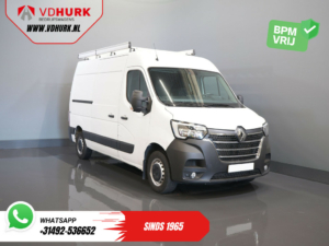 Renault Master Van 2.3 dCi 135 KM L2H2 BPM GRATIS! Urządzenie holownicze 2,5 t/ Klimatyzacja/ Bagażnik dachowy + drabina/ Ogrzewanie postojowe/ Ogrzewanie siedzeń/ PDC/ Hak holowniczy