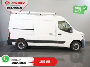 Renault Master Van 2.3 dCi 135 KM L2H2 BPM GRATIS! Urządzenie holownicze 2,5 t/ Klimatyzacja/ Bagażnik dachowy + drabina/ Ogrzewanie postojowe/ Ogrzewanie siedzeń/ PDC/ Hak holowniczy