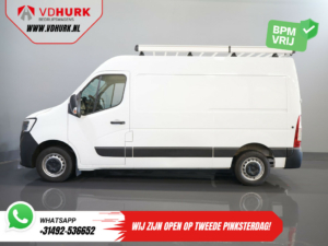Renault Master Bestelbus 2.3 dCi 135 pk L2H2 BPM VRIJ! 2.5t Trekverm./ Climate/ Imperiaal + Ladder/ Standkachel/ Stoelverw./ PDC/ Trekhaak