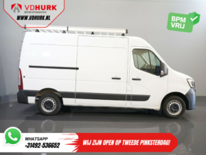 Renault Master Bestelbus 2.3 dCi 135 pk L2H2 BPM VRIJ! 2.5t Trekverm./ Climate/ Imperiaal + Ladder/ Standkachel/ Stoelverw./ PDC/ Trekhaak