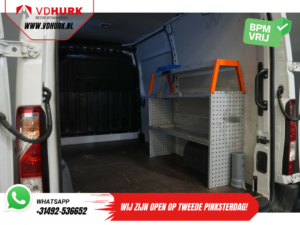 Renault Master Bestelbus 2.3 dCi 135 pk L2H2 BPM VRIJ! 2.5t Trekverm./ Climate/ Imperiaal + Ladder/ Standkachel/ Stoelverw./ PDC/ Trekhaak