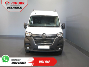 Renault Master Van 2.3 dCi 135 KM L2H2 BPM GRATIS! Urządzenie holownicze 2,5 t/ Klimatyzacja/ Bagażnik dachowy + drabina/ Ogrzewanie postojowe/ Ogrzewanie siedzeń/ PDC/ Hak holowniczy