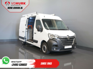 Renault Master Van 2.3 dCi 135 KM L2H2 BPM GRATIS! Urządzenie holownicze 2,5 t/ Klimatyzacja/ Bagażnik dachowy + drabina/ Ogrzewanie postojowe/ Ogrzewanie siedzeń/ PDC/ Hak holowniczy