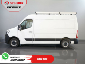 Renault Master Van 2.3 dCi 135 KM L2H2 BPM GRATIS! Urządzenie holownicze 2,5 t/ Klimatyzacja/ Bagażnik dachowy + drabina/ Ogrzewanie postojowe/ Ogrzewanie siedzeń/ PDC/ Hak holowniczy