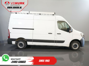 Renault Master Van 2.3 dCi 135 KM L2H2 BPM GRATIS! Urządzenie holownicze 2,5 t/ Klimatyzacja/ Bagażnik dachowy + drabina/ Ogrzewanie postojowe/ Ogrzewanie siedzeń/ PDC/ Hak holowniczy