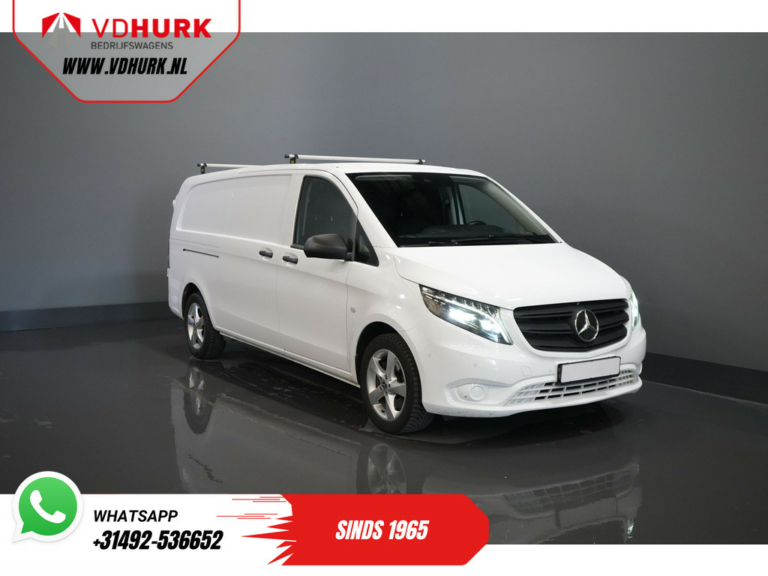 Mercedes-Benz Vito Van 119 CDI Aut. L3 BPM БЕЗКОШТОВНО! LED / Підігрів підставки / Підігрів сидінь / Navi / Carplay / PDC / Камера / Фаркоп