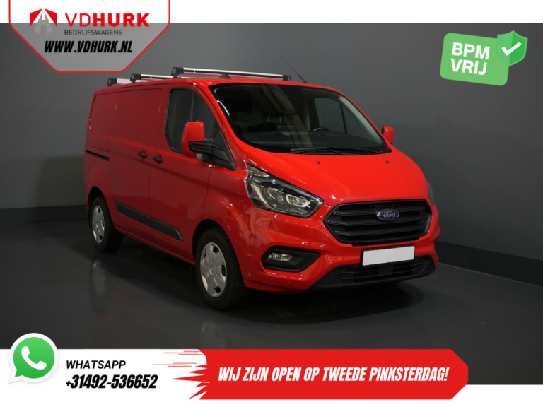 Ford Transit Custom Van 300 2.0 TDCI 130 ch Aut. Limited 2x Porte coulissante/ Bi-Xenon/ Sortimo/ Chauffage au sol/ Sièges chauffants/ Carplay/ Caméra/ PDC/ Croisière
