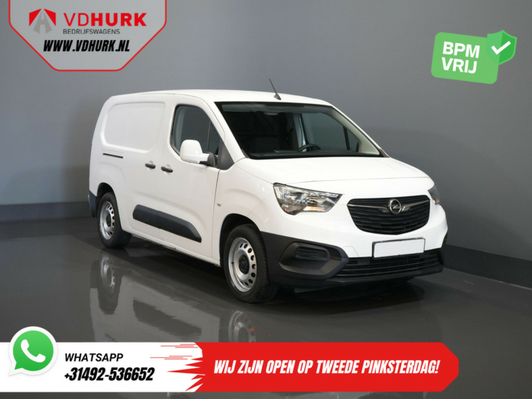 Vauxhall Combo Van 1.6D 100 к.с. L2 BPM БЕЗКОШТОВНО! ПОШКОДЖЕННЯ АВТОМОБІЛЯ 2x Розсувні двері / PDC / Круїз / Інтер'єр / Кондиціонер