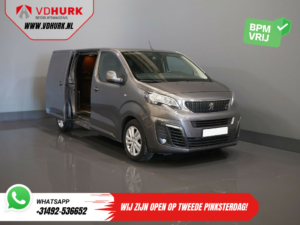 Peugeot Expert Van 2.0 HDI Aut. 180 hp L3 BPM FREE ! 2x Elek. slide./ Alarm III/ LMV/ Carplay/ PDC/ Navi/ Keyless/ Airco