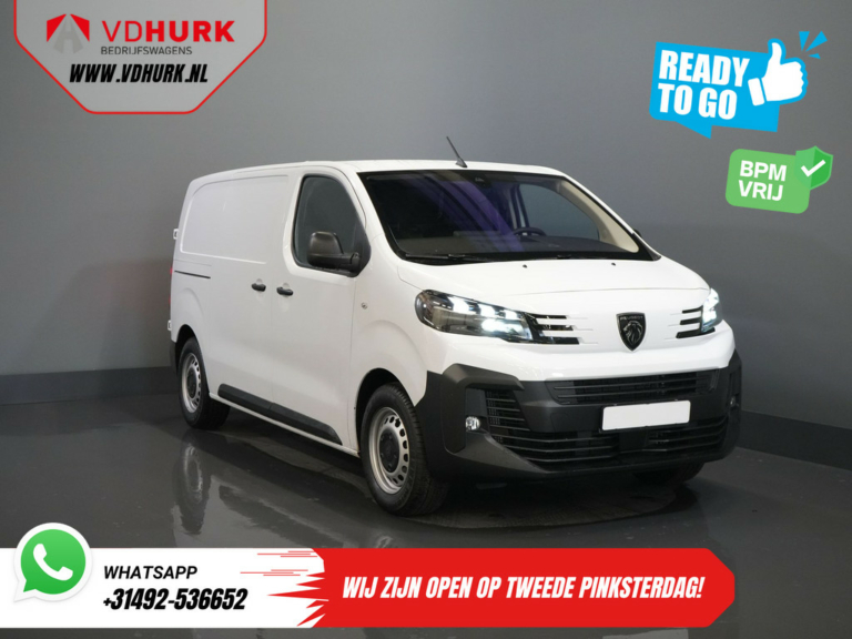 Peugeot Expert Van 2.0 HDi 145 hp Aut. L2 BPM FREE! LED/ Virtual Cockpit/ Carplay/ Navi/ Cruise/ Camera