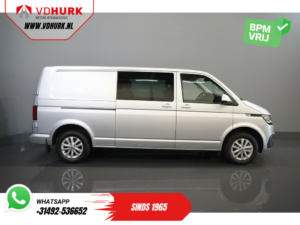 Volkswagen Transporter Van T6.1 2.0 TDI 150 к.с. DSG Aut. L2 DC Double Cab Highline BPM БЕЗКОШТОВНО! Адапт.круїз/ LED/ 2xЗсувні двері/ Підігрів підставки/ Carplay/ Сидіння