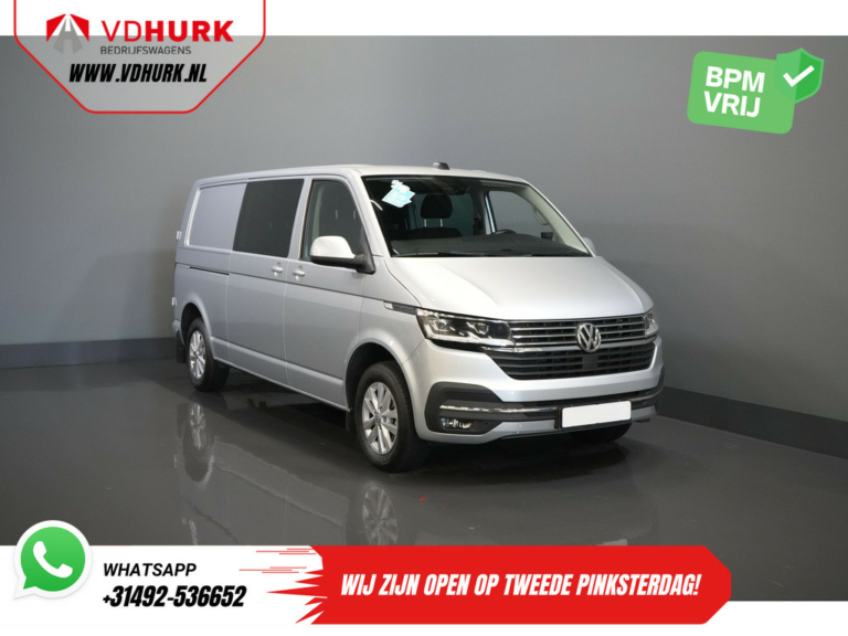 Volkswagen Transporter Van T6.1 2.0 TDI 150 hp DSG Aut. L2 DC Double Cab Highline BPM FREE ! Adapt.Cruise/ LED/ 2xPorte coulissante/ Stand chauffant/ Carplay/ Siège