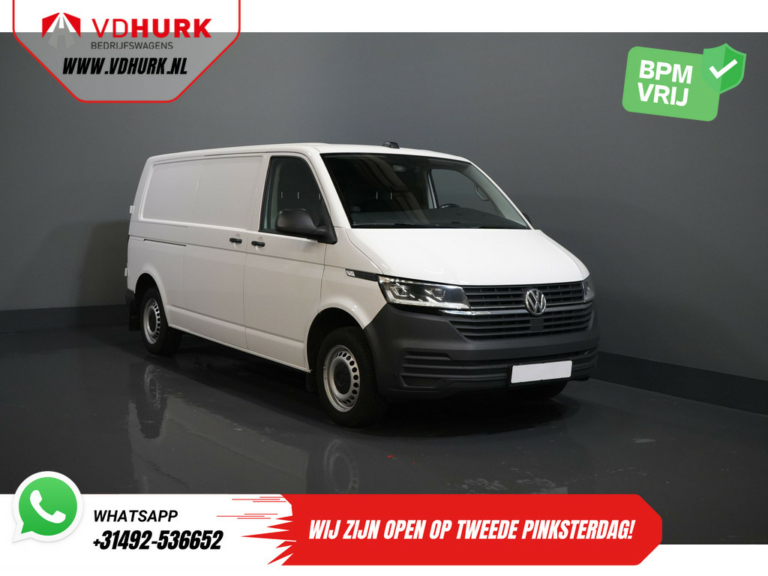 Volkswagen Transporter Van T6.1 2.0 TDI 150 KM DSG Aut. L2 2x Drzwi przesuwne/ LED/ Ogrzewanie postojowe/ Carplay/ Seatverw./ 2.5t Podwozie holownicze.