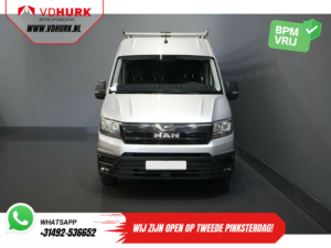 MAN TGE Van 3,180 180 hp DSG Aut. L4H3 DC Double Cab BPM FREE ! 7 pers./ 270Gr. Portes/ Carplay/ Impérial + Escalier/ Gev.Stoel/ Croisière/ Came