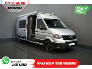 MAN TGE Van 3,180 180 hp DSG Aut. L4H3 DC Double Cab BPM FREE ! 7 pers./ 270Gr. Portes/ Carplay/ Impérial + Escalier/ Gev.Stoel/ Croisière/ Came
