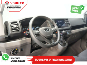 MAN TGE Van 3,180 180 hp DSG Aut. L4H3 DC Double Cab BPM FREE ! 7 pers./ 270Gr. Portes/ Carplay/ Impérial + Escalier/ Gev.Stoel/ Croisière/ Came