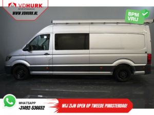 MAN TGE Van 3,180 180 hp DSG Aut. L4H3 DC Double Cab BPM FREE ! 7 pers./ 270Gr. Portes/ Carplay/ Impérial + Escalier/ Gev.Stoel/ Croisière/ Came