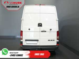 MAN TGE Van 3,140 140hp 2.0 TDI DSG Aut. L3H3 EXPORT ONLY 270Gr.Türen/ Gev.Sitze/ Navi/ Carplay/ Kamera/ Cruise/ Anhängerkupplung/ Airco