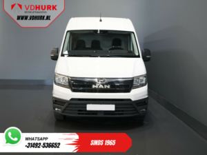 MAN TGE Van 3,140 140hp 2.0 TDI DSG Aut. L3H3 EXPORT ONLY 270Gr.Türen/ Gev.Sitze/ Navi/ Carplay/ Kamera/ Cruise/ Anhängerkupplung/ Airco