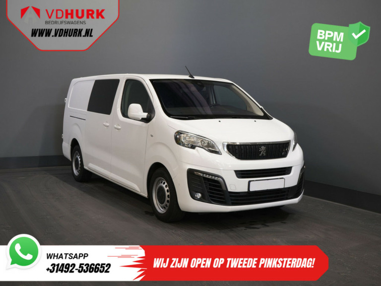 Peugeot Expert Van 2.0 HDI 125 к.с. Aut DC Double Cab Navi/ камера/ круїз/ кондиціонер/ буксирний гак /PDC / Carplay