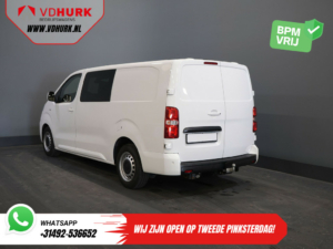 Peugeot Expert Van 2.0 HDI 125 ch Aut DC Double Cab Navi/ Caméra/ Croisière/ Airco/ Crochet d'attelage /PDC /Carplay