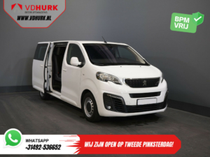 Peugeot Expert Van 2.0 HDI 125 ch Aut DC Double Cab Navi/ Caméra/ Croisière/ Airco/ Crochet d'attelage /PDC /Carplay