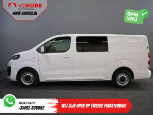 Peugeot Expert Van 2.0 HDI 125 ch Aut DC Double Cab Navi/ Caméra/ Croisière/ Airco/ Crochet d'attelage /PDC /Carplay