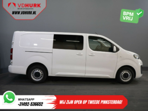Peugeot Expert Van 2.0 HDI 125 ch Aut DC Double Cab Navi/ Caméra/ Croisière/ Airco/ Crochet d'attelage /PDC /Carplay