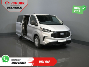 Ford Transit Custom Van 320 2.0 TDCI 150 к.с. L2 Trend DC Double Cab BPM БЕЗКОШТОВНО! Гарантія 5 років або 200 000 км/ 2х розсувні двері/ світлодіоди/ електропривод сидінь/ віртуальна кабіна