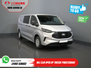 Ford Transit Custom Van 320 2.0 TDCI 150 hp L2 Trend DC Double Cab BPM GRATUIT ! Garantie 5 ans ou 200.000 km/ 2xPorte coulissante/ LED/ Sièges / Cockpit virtuel