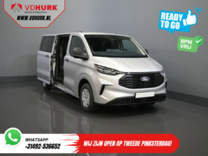 Ford Transit Custom Van 320 2.0 TDCI 150 hp L2 Trend DC Double Cab BPM GRATUIT ! Garantie 5 ans ou 200.000 km/ 2xPorte coulissante/ LED/ Sièges / Cockpit virtuel