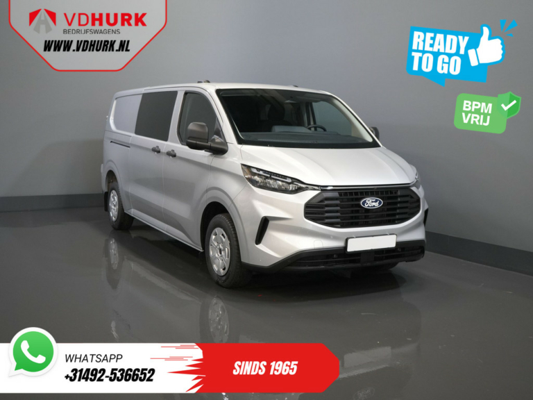 Ford Transit Custom Van 320 2.0 TDCI 150 PS L2 Trend DC Doppelkabine BPM FREE! Garantie 5J oder 200.000 km/ 2xSchiebetür/ LED/ Sitzverw./ Virtual Cockpi