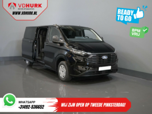 Ford Transit Custom Van 2.0 TDCI 150 hp Trend DC Double Cab BPM GRATUIT ! Garantie 5 ans ou 200.00km/ Adapt.Cruise/ 2xPorte coulissante/ LED/ Navi/ Seatverw./ Vir