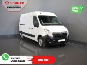 Opel Movano Bestelbus 2.3 CDTI 135 pk L2H2 BPM VRIJ! 2.5t Trekverm./ Climate/ Navi/ Cruise/ Camera/ Trekhaak/ PDC