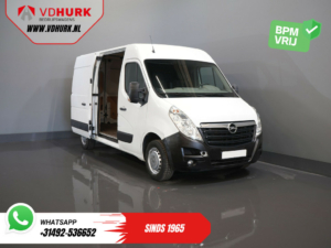 Opel Movano Bestelbus 2.3 CDTI 135 pk L2H2 BPM VRIJ! 2.5t Trekverm./ Climate/ Navi/ Cruise/ Camera/ Trekhaak/ PDC