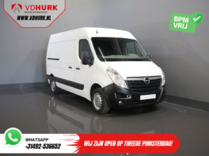 Vauxhall Movano Van 2.3 CDTI 135 ch L2H2 BPM FREE ! 2.5t Tow/ Climat/ Navi/ Croisière/ Caméra/ Crochet d'attelage/ PDC
