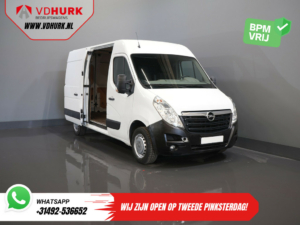 Vauxhall Movano Van 2.3 CDTI 135 ch L2H2 BPM FREE ! 2.5t Tow/ Climat/ Navi/ Croisière/ Caméra/ Crochet d'attelage/ PDC