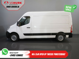 Vauxhall Movano Van 2.3 CDTI 135 ch L2H2 BPM FREE ! 2.5t Tow/ Climat/ Navi/ Croisière/ Caméra/ Crochet d'attelage/ PDC