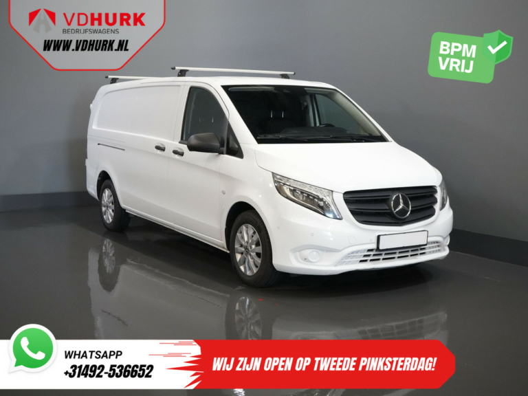 Mercedes-Benz Vito Van 116 CDI Aut. L3 BPM GRATIS! LED/ Carplay/ Ogrzewanie postojowe/ LMV/ Cruise/ Kamera/ PDC/ Hak holowniczy